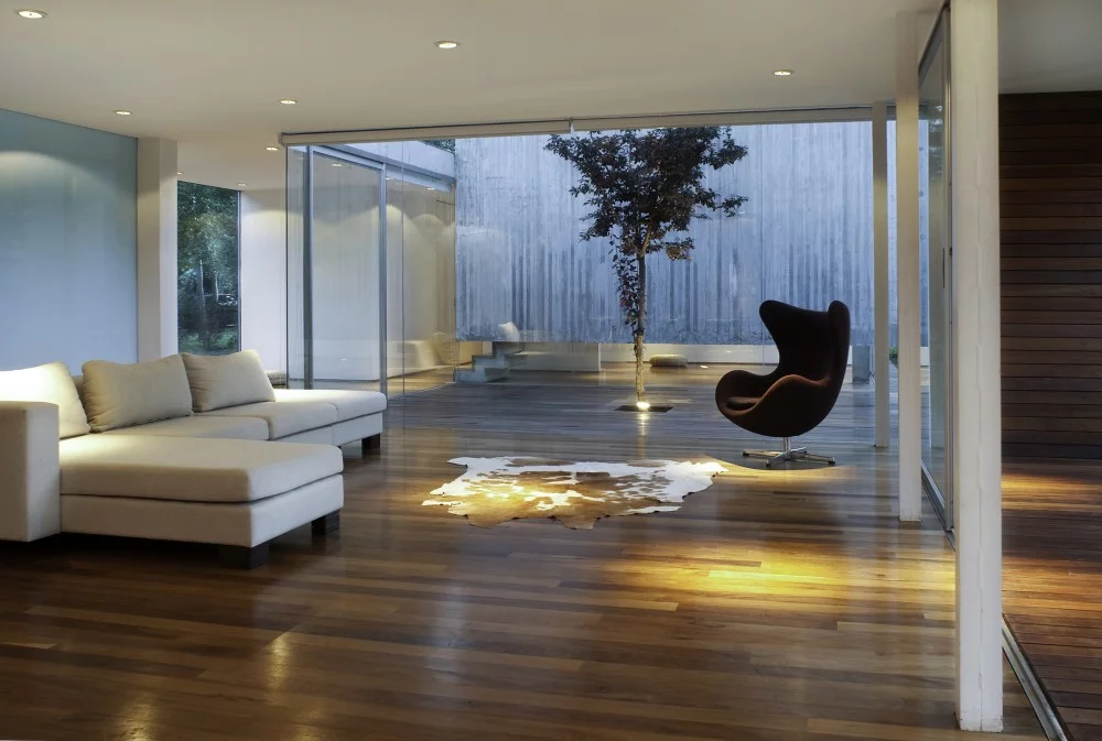 minimalistisch design idee modern innovativ wohnbereich