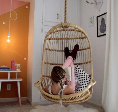 Zauberhaftes Schlafzimmer in zarten Farben für Mädchen