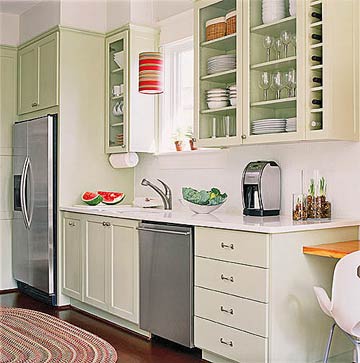 neu gestaltet küche idee galley spülbecken