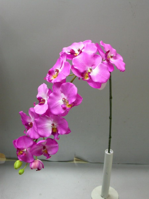 originell leicht selber machen orchideen rosa blüten deko