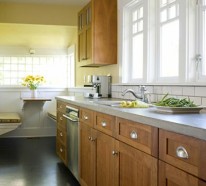 Praktische und schmale Küchen Interieurs