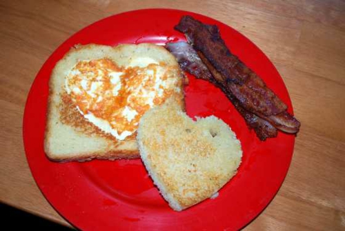 valentinstag idee frühstück geliebten romantik