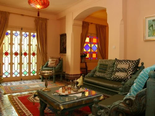 marokkanische Wohnzimmer Deko Ideen orientalischer einrichtungsstil