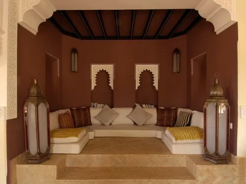 wohnzimmer orientalischer einrichtungsstil design idee