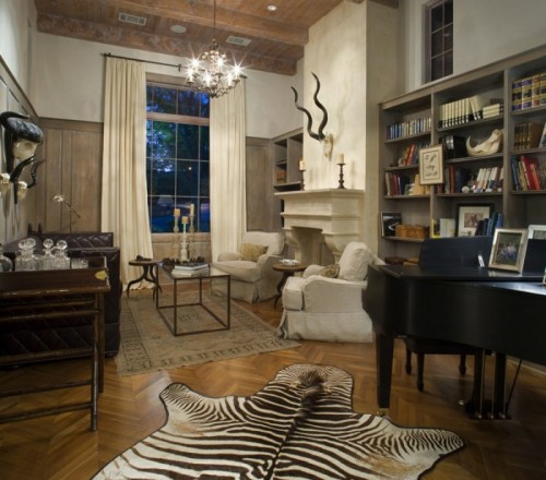 zebrastreifen design wohnzimmer verfeinert altmodisch ästhetisch idee