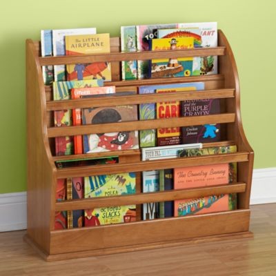 Coole Ideen Organisation von Kinderbüchereien elegante Regale Holz