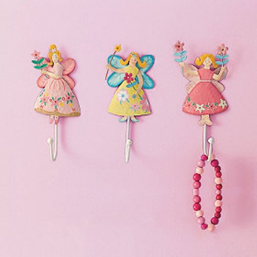 Interessante Designs Kleinkinderzimmer Mädchen Wandhaken rosa