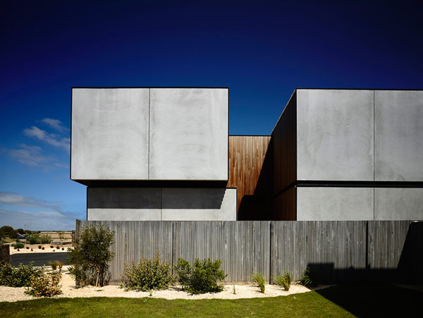 Robustes küstliches Anwesen Australien minimalistische Architektur