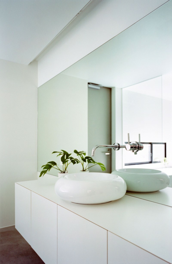 badezimmer stilvoll modern weiß