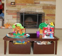 Amüsanter Tisch zum Spielen – tolle Ideen für das Kinderzimmer