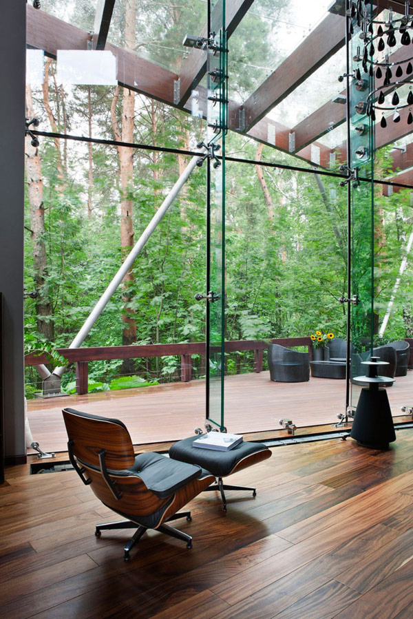 Modernes Haus-Design  persönlichkeit idee design glaswände