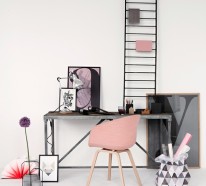 Farbschema: Grau-rosa Interieur Design Ideen
