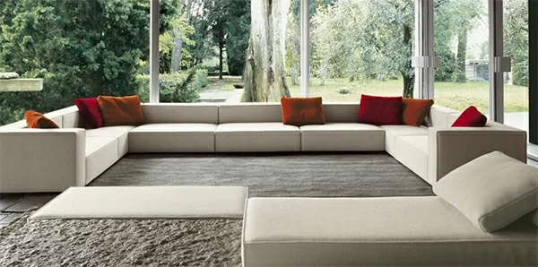 inspirierendes interior design paola lenti atollo sofa