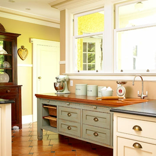 Einzigartige Design Ideen für Küchen mit vielen Fenstern