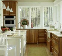 Einzigartige Design Ideen für Küchen mit vielen Fenstern