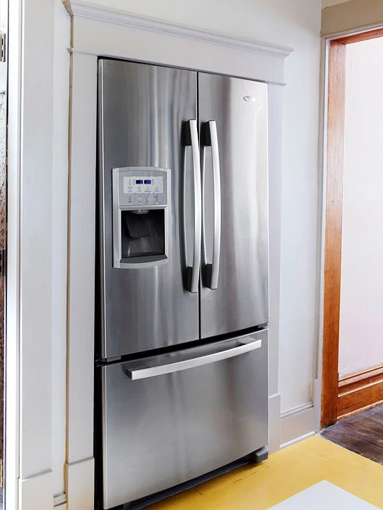 küchenbereich hoch modern kühlschrank