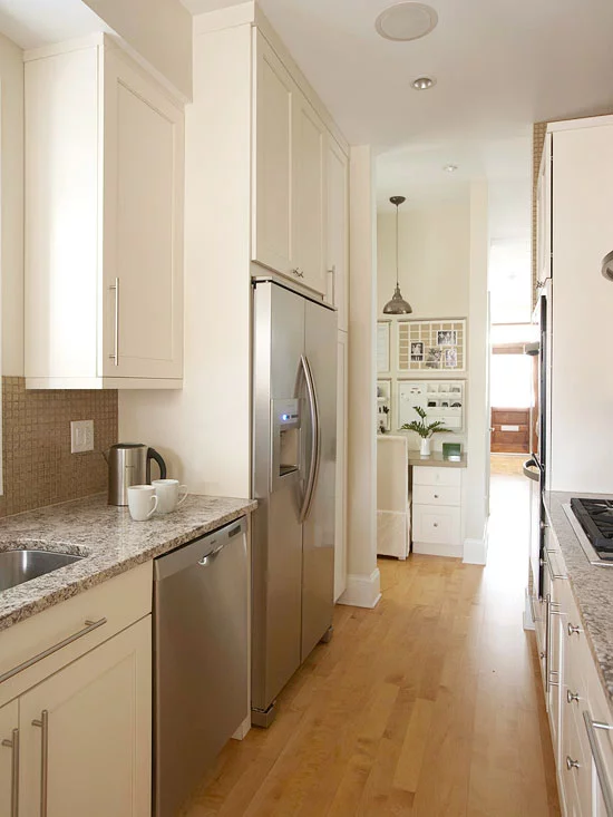 küchenbereich multifunktional weiß modern küchengeräte