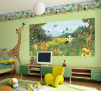Lustige Dschungel Dekoration im Kinderzimmer – 15 schöne Beispiele