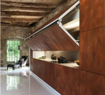 Moderne versteckte Küche – innovatives Design von Warendorf