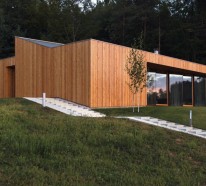 Moderne zeitgenössische Architektur – Haus MJ in Slowenien