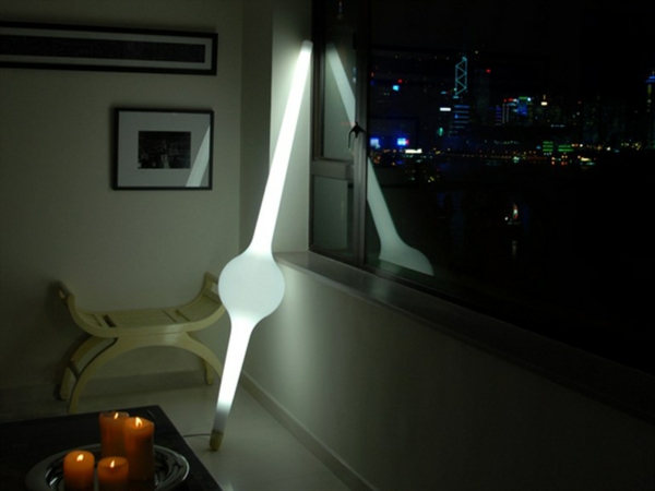 romantisch auffallend idee indirekte beleuchtung extravagante Stehlampen Designs