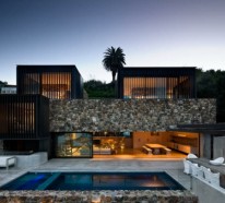 Gestalten Sie Steinwand Interieur Design im Landhausstil