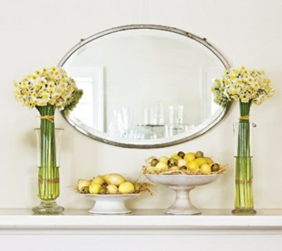 32 stilvolle Deko Ideen zu Ostern - Schmüken Sie den Kaminsims!