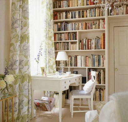 Home Office Design im traditionellen und rustikalen Stil