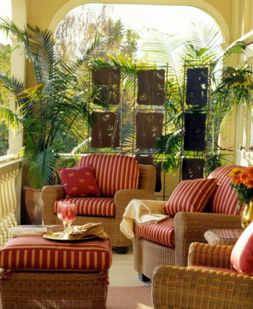 33 Frische Veranda Deko Ideen für angenehme Frühlingsstimmung