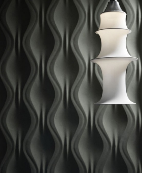 wandpaneele - 3D effekt weiß minimalistisch schlicht geometrische formen licht