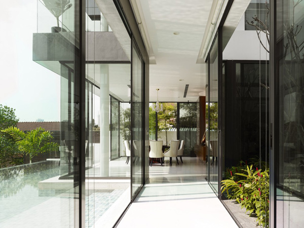 Zen Haus zur Entspannung in Singapur fördert soziale Kontakte