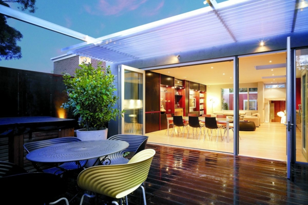 Kleine Balkon Esszimmer Designs - Coole Ideen für Balkongestaltung