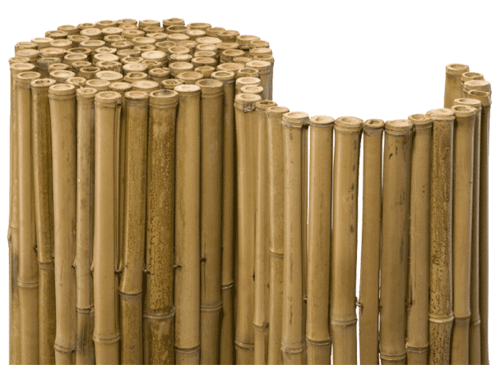 balkon sichtschutz aus bambus struktur bau