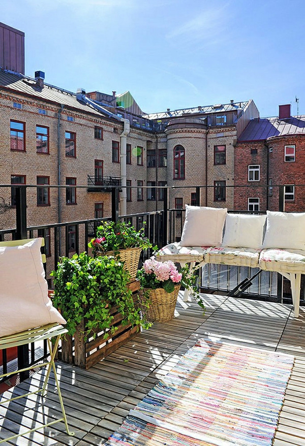 77 praktische Balkon Designs - Coole Ideen, den Balkon originell zu