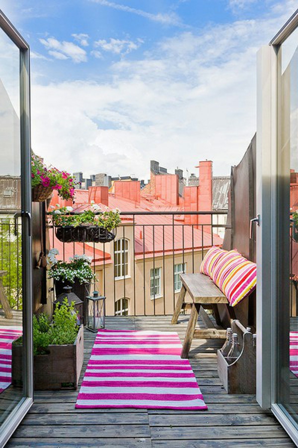 77 praktische Balkon Designs - Coole Ideen, den Balkon originell zu