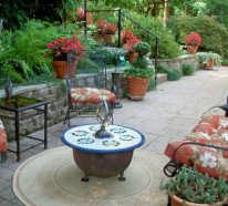 Erstaunliches, cooles Design im Hinterhof – Gartengestaltung im eklektischen Stil