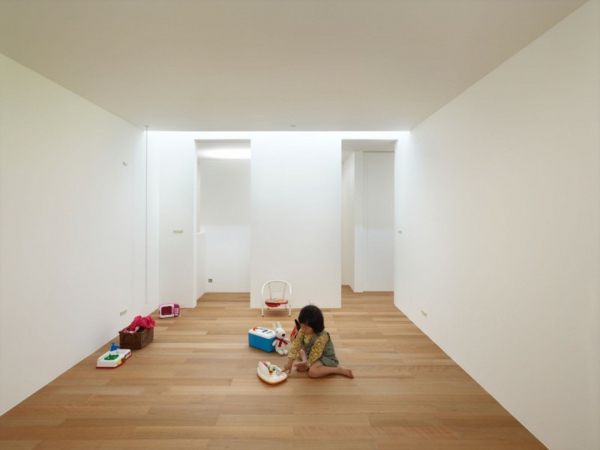 Minimalistisches Architekten Haus spielzimmer kinder