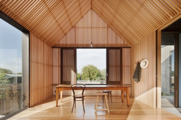 architektur und design australien haus essbereich häuschen