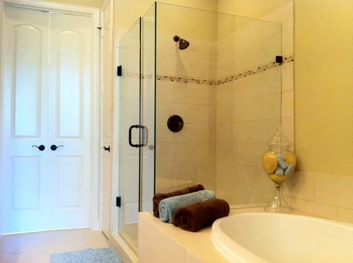 badezimmer ideen duschkabine enclosure alamo glass and mirror