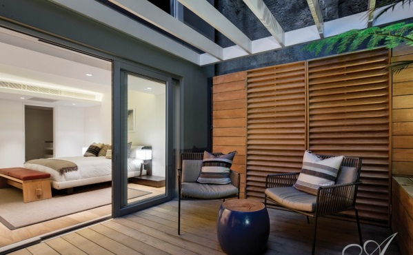 design tipps möbel garnitur terrasse holz sichtschutz
