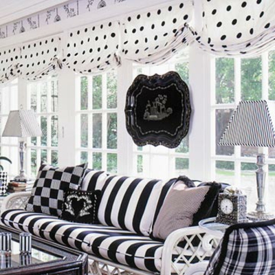 coole veranda designs leicht streifen schwarz weiß