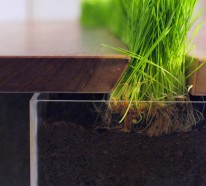 Cooler Pflanzen Behälter Tisch von Emily Wettstein – katzenfreundliches Design