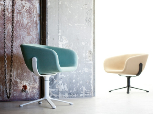 cooles büro stuhl design freistehend möbel haus