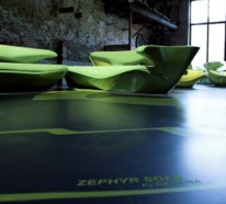 Attraktives schönes Designer Sofa von Zaha Hadid  für Cassina Contract