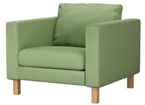 hellgrüne Sessel Designs modern IKEA karlstad