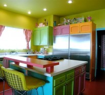 Helle Farben im Interior Design kombinieren - grell oder ergänzend