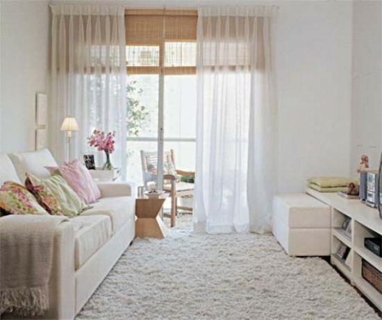 interior design home ideen femenin wohnzimmer weiß hell
