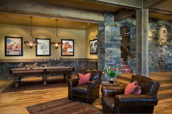 Interior Design Ideen - 60 Spielraum Designs für Männer