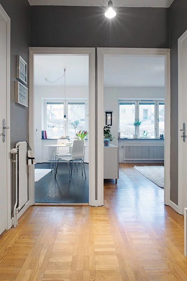 home design wohnung apartment schweden flur
