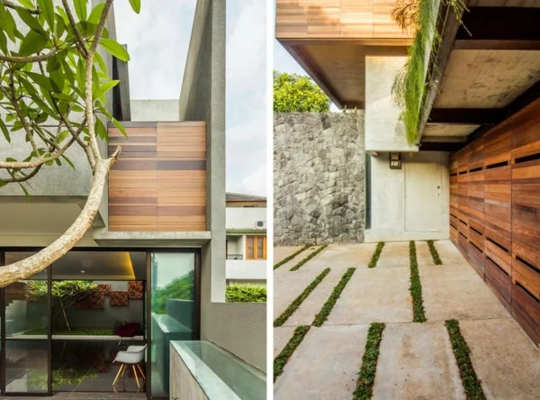 kasten-förmiges haus design architektur modern minimalismus